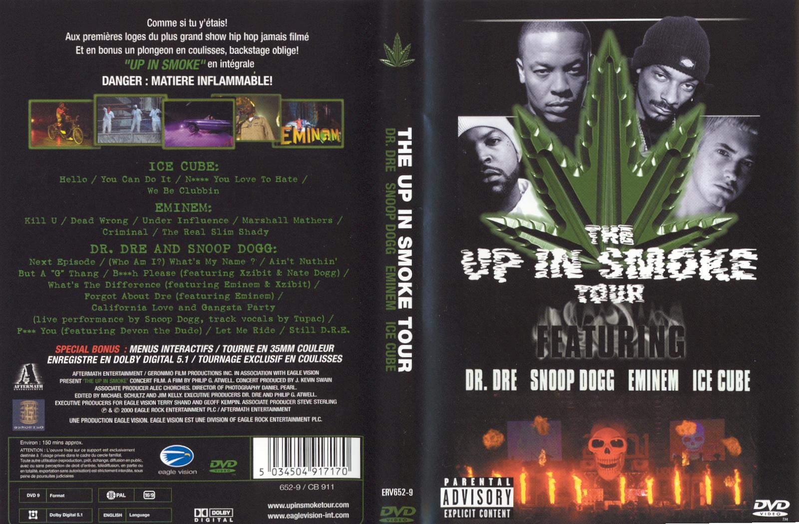 The up in smoke tour (Dr.Dre, Snoop Dogg, Eminem, Ice Cube)